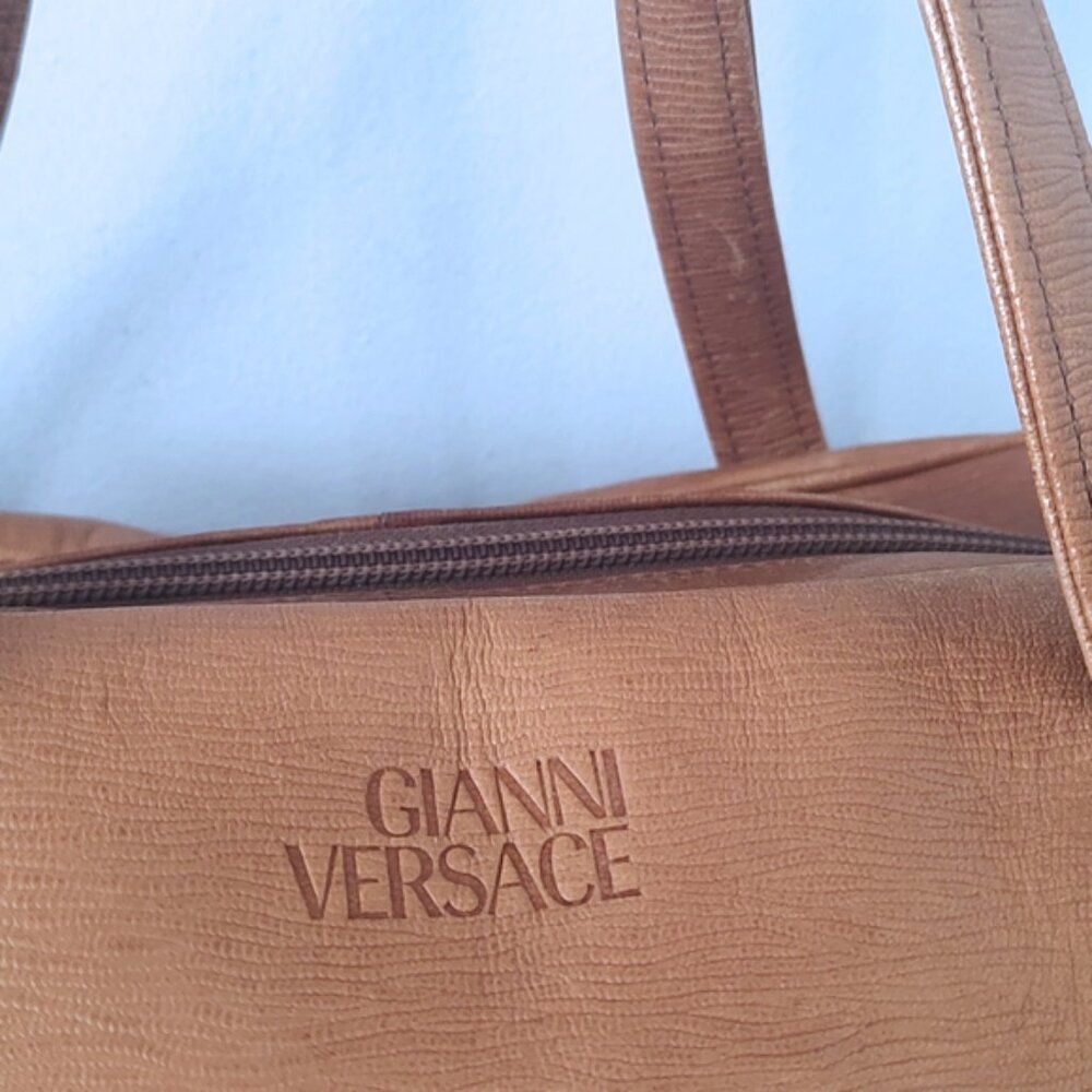 Gianni Versace vintage Boston bag EUC w/COA - Picture 3 of 12